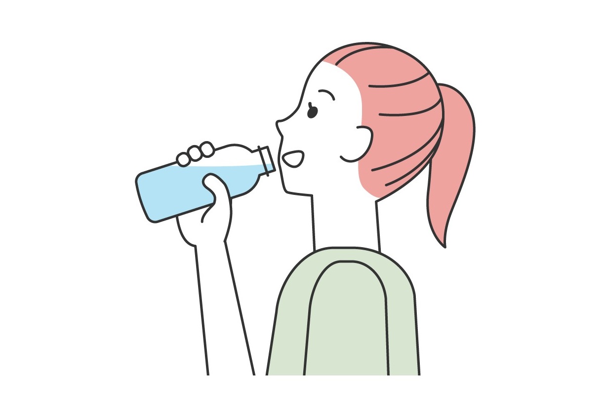 水分補給のコツ